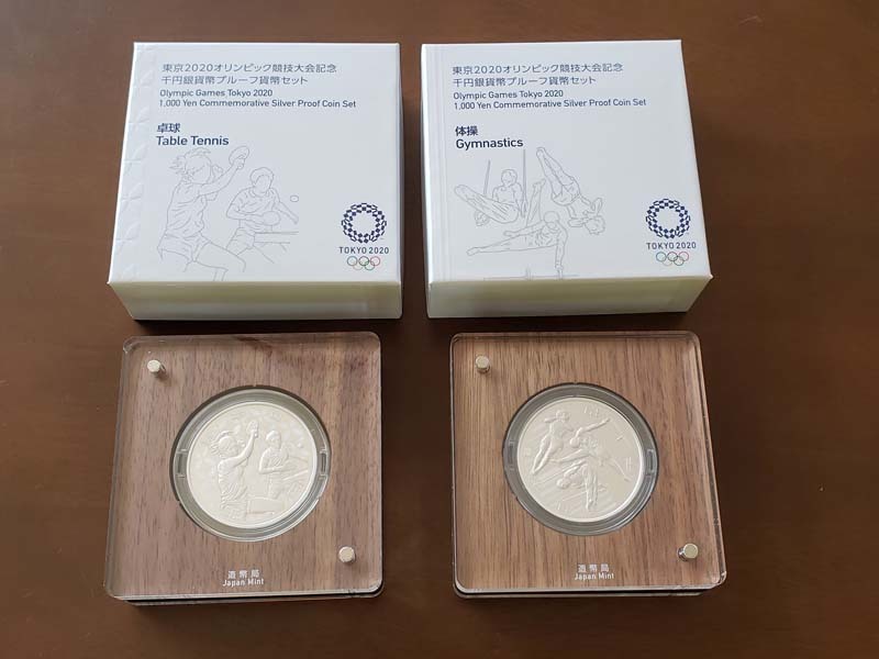 〈第3次〉2020東京オリンピック・パラリンピック記念千円銀貨4種フルコンプおもちゃ・ホビー・グッズ
